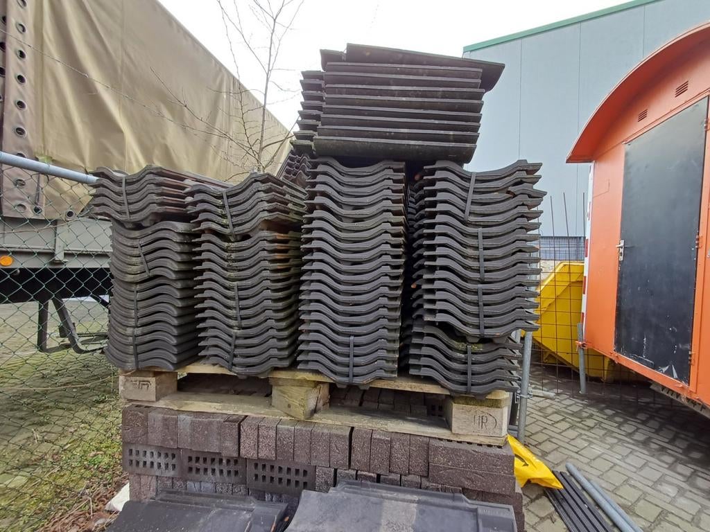 Dakpannen madura, Ophalen, Steen of Klei, 15 m² of meer, Dakpannen