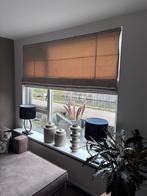 Beige/Crème gevoerd vouwgordijn, Huis en Inrichting, Stoffering | Gordijnen en Lamellen, Ophalen, Zo goed als nieuw, Crème, 100 tot 150 cm