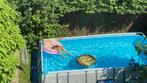 Zwembad compleet met álles voor straks zomers zwemplezier, Tuin en Terras, Zwembaden, Ophalen, Gebruikt, 300 cm of meer, Rechthoekig