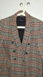 Mooie pied-de-poule geruite mantel Zara, Kleding | Dames, Jassen | Winter, Ophalen, Overige kleuren, Zara, Maat 36 (S)