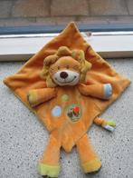 Knuffeldoek leeuw of leeuwtje met bungelpootjes merk Nicotoy, Ophalen of Verzenden, Zo goed als nieuw, Overige typen