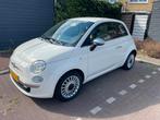 Fiat 500 0.9 Twinair C 2013 Wit, Auto's, Fiat, Start-stop-systeem, Euro 6, 840 kg, Leder en Stof