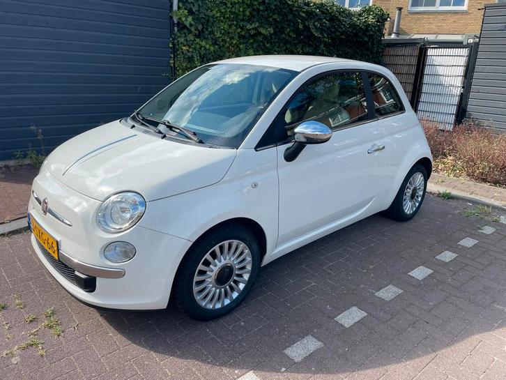 Fiat 500 0.9 Twinair C 2013 Wit, Auto's, Fiat, Particulier, ABS, Airbags, Airconditioning, Bluetooth, Boordcomputer, Centrale vergrendeling