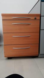 houten ladekast met 4 lades, Ophalen, 50 tot 100 cm, Zo goed als nieuw, 3 of 4 laden