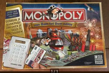 Monopoly van Dam tot Dom - Nieuwstaat! beschikbaar voor biedingen