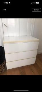 MALM ladekast 3 lades, Ophalen, Gebruikt, 50 tot 100 cm, 3 of 4 laden