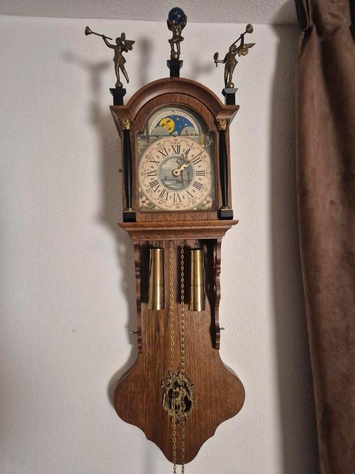 Antieke friese staartklok, Antiek en Kunst, Antiek | Klokken, Ophalen of Verzenden