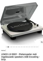 Lenco LS-50GY Platenspeler met USB, Overige merken, Ophalen of Verzenden, Zo goed als nieuw, USB-aansluiting