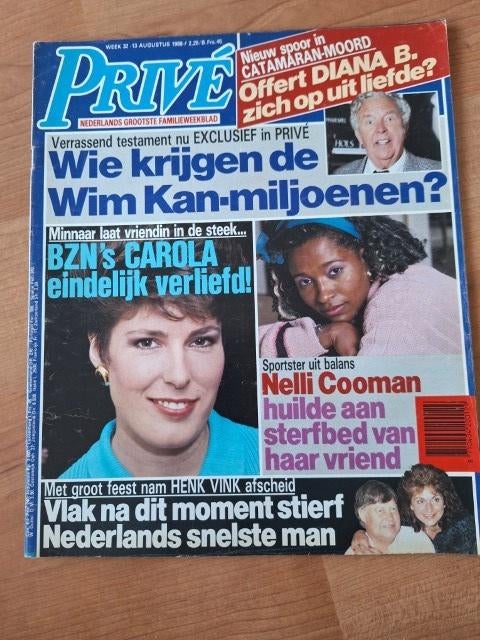 Prive BZN Flodder Andre van Duin Henk Vink Willem Ruis, Verzenden, Gelezen, Overige typen