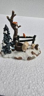 Luville Sheep Scenery LEES Kerstdorp poppetjes, Diversen, Kerst, Ophalen of Verzenden