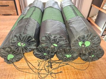 7 Groene yoga matten met opbergtas beschikbaar voor biedingen