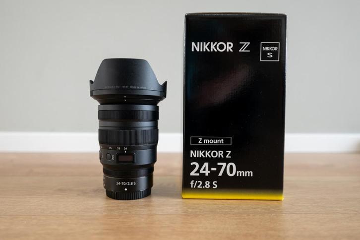 Nikon Z 24-70 mm f/2.8 S met garantie, Audio, Tv en Foto, Fotografie | Lenzen en Objectieven, Zo goed als nieuw, Standaardlens