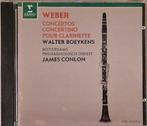 Weber - Concertos voor Klarinet - Walter Boeykens, Cd's en Dvd's, Ophalen of Verzenden, Romantiek, Zo goed als nieuw, Orkest of Ballet