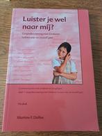 Luister je wel naar mij? - Martine F. Delfos, Ophalen of Verzenden, Zo goed als nieuw, Ontwikkelingspsychologie, Martine F. Delfos