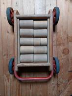 Kar met houten blokken, Ophalen of Verzenden