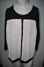FA7 Mooi Roze Zwart Shirt Verpass 50 / 52, Kleding | Dames, Grote Maten, Ophalen of Verzenden, Zo goed als nieuw, Zwart, Shirt of Top