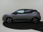 Nissan LEAF Tekna 40 kWh 360 Camera / Pro Pilote / Half Lede, Auto's, Nissan, Gebruikt, Leder en Stof, Origineel Nederlands, Leaf