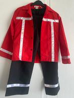 Brandweer kostuum maat 110-116, Kinderen en Baby's, Carnavalskleding en Verkleedspullen, Ophalen of Verzenden, Zo goed als nieuw