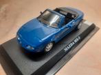 Mazda MX-5 NA Blauw 1:43, Hobby en Vrije tijd, Modelauto's | 1:43, Ophalen of Verzenden, Nieuw, Auto, Overige merken