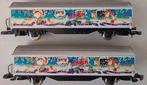 MÄRKLIN Z 98007, 2 wagons met kerstversiering, nieuw in ovp, Ophalen of Verzenden, Zo goed als nieuw, Wagon, Märklin
