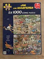 2 Jan van Haasteren puzzels 1000 stukjes, Ophalen, Zo goed als nieuw