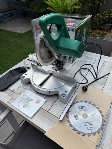 Topcraft afkortzaag - verstekzaag 1300 Watt, diameter 210mm beschikbaar voor biedingen