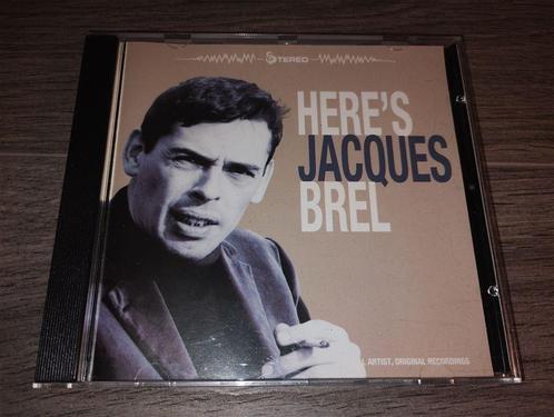 Jacques Brel - Here's Jacques Brel, Cd's en Dvd's, Cd's | Wereldmuziek, Zo goed als nieuw, Overige soorten, Ophalen of Verzenden