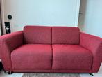 Te koop: Rode bank v. goede kwaliteit. - LIEFST VANDAAG WEG!, Ophalen, Zo goed als nieuw, Stof, 150 tot 200 cm