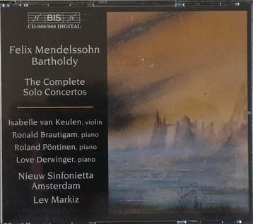 Mendelssohn: Complete Solo Concertos (4CD Boxset) beschikbaar voor biedingen