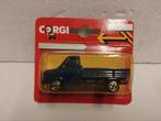 Corgi blister 1989 Ford Transit pick up truck blauw 3INCH, Ophalen of Verzenden, Zo goed als nieuw, Auto