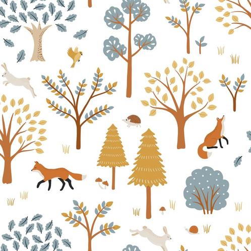 Sale Kinderbehang Behang Vos Herfst Bos Lilipinso, Kinderen en Baby's, Kinderkamer | Inrichting en Decoratie, Nieuw, Wanddecoratie