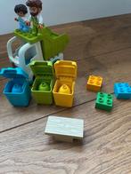 duplo lego vuilniswagen 10945, Ophalen of Verzenden, Gebruikt, Duplo