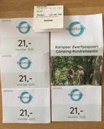 4 x Vouchers kampeer Zwerfpaspoort tot kerstvakantie 2025, Twee personen, Kortingsbon, Overige typen