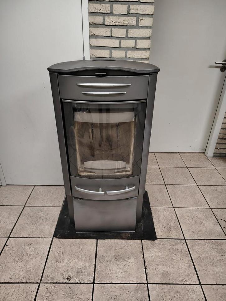Rika Houtkachel / Allesbrander 8kw, Huis en Inrichting, Kachels, Gebruikt, Vrijstaand, Houtkachel, Hout, Ophalen