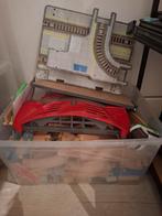 Houten treinbaan, Kinderen en Baby's, Speelgoed | Thomas de Trein, Ophalen, Zo goed als nieuw