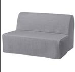 Ikea Slaapbankje - Lichtgrijs, Wasbare Hoes, Huis en Inrichting, Slaapkamer | Slaapbanken, Ophalen, Gebruikt, Tweepersoons, Grijs