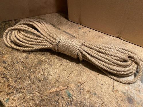 TOUW JUTE 6mm/20mtr., Huis en Inrichting, Lampen | Hanglampen, Nieuw, Minder dan 50 cm, Ophalen