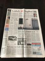 Leidsch dagblad 18 september 2001 taliban roept tot oorlog., Verzamelen, Tijdschriften, Kranten en Knipsels, Verzenden, 1980 tot heden