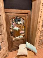 Prachtige India/Ibiza style spiegel!, Antiek en Kunst, Ophalen, Rechthoekig