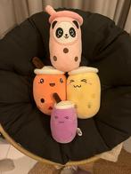 Boba Tea Knuffel Set van 4, Ophalen of Verzenden, Nieuw, Overige typen