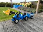 Traptrekker traptractor New Holland Rolly Toys aanhanger, Ophalen, Gebruikt, Overige merken, Met kar of aanhanger