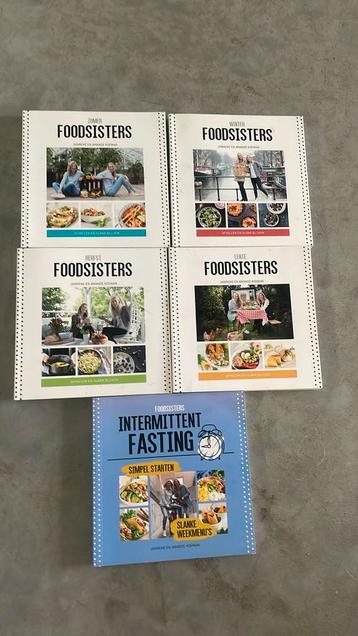 5x Foodsisters  lente, zomer, herfst en winter  beschikbaar voor biedingen
