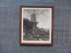 Jacob Maris (1847 - 1899) - gezicht op een molen, Ophalen of Verzenden