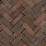 Carpo dikformaat gebakken straatbaksteen, Tuin en Terras, Tegels en Klinkers, Ophalen, Nieuw, Natuursteen, Overige typen