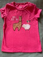 Topolino t-shirt lama schaap 122, Kinderen en Baby's, Kinderkleding | Maat 122, Topolino, Meisje, Ophalen of Verzenden, Zo goed als nieuw