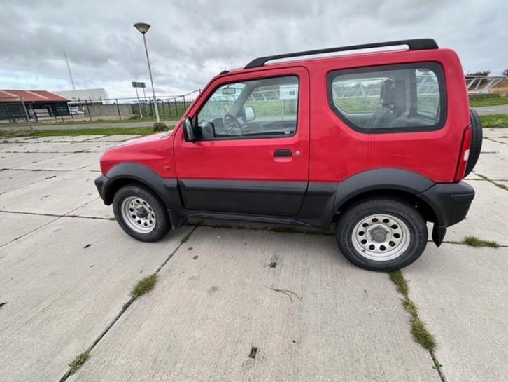 Suzuki Jimny 1.3 JX 4WD 2003 Rood, Auto's, Suzuki, Particulier, Jimny, 4x4, Airbags, Airconditioning, Elektrische ramen, Radio