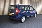Dacia Lodgy 1.2 TCe Blackline 7pers. Trekhaak 125dkm Navi Cr, Auto's, Voorwielaandrijving, Euro 5, Gebruikt, Zwart