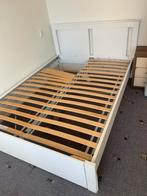 Ikea bed, Huis en Inrichting, Ophalen, Wit, 140 cm, Zo goed als nieuw