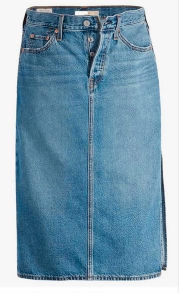 Levi's Jeans Rok met Zijsplit - Maat 38/40/42 beschikbaar voor biedingen