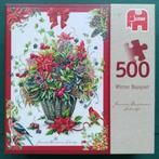 puzzel Winter Bouquet, Janneke Brinkman Salentijn, 500 st., Hobby en Vrije tijd, Denksport en Puzzels, Ophalen of Verzenden, 500 t/m 1500 stukjes